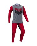 KENNY maillot de verano de manga larga - PROLIGHT KID - rojo/gris