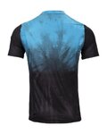 KENNY jersey de manga corta - CHARGER - negro/turquesa