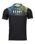 KENNY jersey de manga corta - CHARGER - negro/multicolor