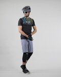 KENNY jersey de manga corta - CHARGER - negro/multicolor