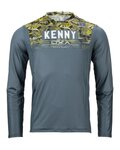 KENNY maillot de verano de manga larga - CHARGER - gris/amarillo