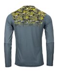KENNY maillot de verano de manga larga - CHARGER - gris/amarillo