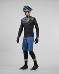 KENNY maillot de verano de manga larga - CHARGER - azul/verde/negro