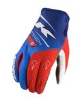 KENNY guantes de dedos largos - GLOVES TRACK 24 - rojo/azul