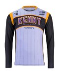 KENNY maillot de verano de manga larga - EVO PRO 24 - blanco/naranja/negro