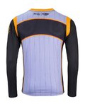 KENNY maillot de verano de manga larga - EVO PRO 24 - blanco/naranja/negro
