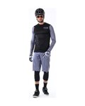 KENNY maillot de verano de manga larga - CHARGER 24 - gris/negro