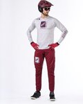KENNY pantalones largos sin tirantes - PROLIGHT 24 - granate