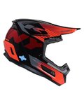 KENNY casco - PERFORMANCE - rojo/negro