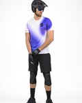 KENNY jersey de manga corta - INDY 25 - blanco/azul