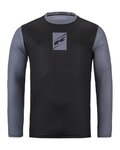 KENNY maillot de verano de manga larga - ELITE 25 - negro/gris