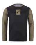 KENNY maillot de verano de manga larga - ELITE 25 - negro/marrón