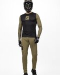 KENNY maillot de verano de manga larga - PROLIGHT 25 - negro/marrón
