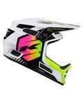 KENNY casco - ELITE 26 - blanco/negro/amarillo