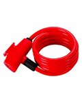BBB candado de bicicleta - BBL-61 QUICKSAFE - rojo