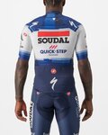CASTELLI jersey de manga corta - QUICKSTEP AERO RACE 6.1 - azul/blanco