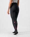 CASTELLI pantalones largos sin tirantes - MENO WIND W - negro