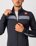 CASTELLI maillot de invierno de manga larga - PURO 3 - antracita