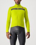 CASTELLI maillot de invierno de manga larga - PURO 3 - amarillo