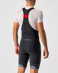 CASTELLI pantalones cortos de tirantes - TUTTO NANO - negro