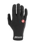 CASTELLI guantes de dedos largos - PERFETTO LIGHT - negro