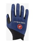 CASTELLI guantes de dedos largos - CW 6.1 UNLIMITED - azul