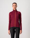 CASTELLI chaqueta aislante - TRANSITION - granate