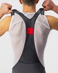 CASTELLI pantalones cortos de tirantes - COMPETIZIONE - gris