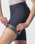 CASTELLI pantalones cortos sin tirantes - PRIMA - gris/naranja