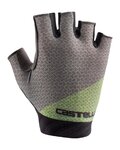 CASTELLI guantes de dedos cortos - ROUBAIX GEL 2W - gris