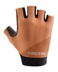 CASTELLI guantes de dedos cortos - ROUBAIX GEL 2W - naranja