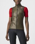 CASTELLI chaleco - ARIA W VEST - verde