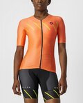 CASTELLI jersey de manga corta - FREE SPEED 2W RACE - naranja