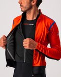 CASTELLI chaqueta aislante - ALPHA ROS 2 LIGHT - naranja/rojo