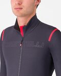 CASTELLI maillot de invierno de manga larga - TUTTO NANO ROS - gris