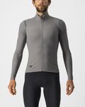 CASTELLI maillot de invierno de manga larga - TUTTO NANO ROS - gris