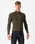 CASTELLI maillot de invierno de manga larga - TUTTO NANO ROS - verde