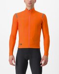 CASTELLI maillot de invierno de manga larga - TUTTO NANO RoS - naranja