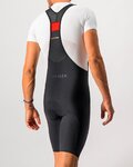 CASTELLI pantalones cortos de tirantes - NANO FLEX PRO RACE - negro