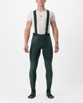 CASTELLI pantalones largos con tirantes - SORPASSO RoS - verde