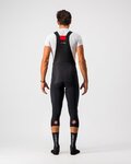 CASTELLI Pantalón 3/4 con tirantes - SORPASSO ROS - negro