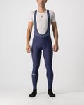 CASTELLI pantalones largos con tirantes - ENTRATA - azul