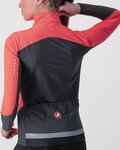 CASTELLI chaqueta cortaviento - BETA ROS W - rosa