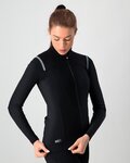 CASTELLI maillot de invierno de manga larga - TUTTO NANO ROS W - negro