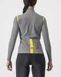 CASTELLI maillot de invierno de manga larga - TUTTO NANO ROS W - gris