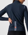 CASTELLI maillot de invierno de manga larga - TUTTO NANO ROS W - azul