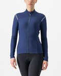CASTELLI maillot de invierno de manga larga - TUTTO NANO RoS W - azul