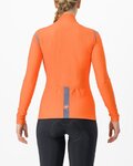 CASTELLI maillot de invierno de manga larga - TUTTO NANO RoS W - naranja