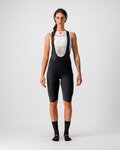 CASTELLI pantalones cortos de tirantes - OMLOOP NANO W - negro