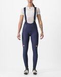 CASTELLI pantalones largos con tirantes - SORPASSO RoS W - azul